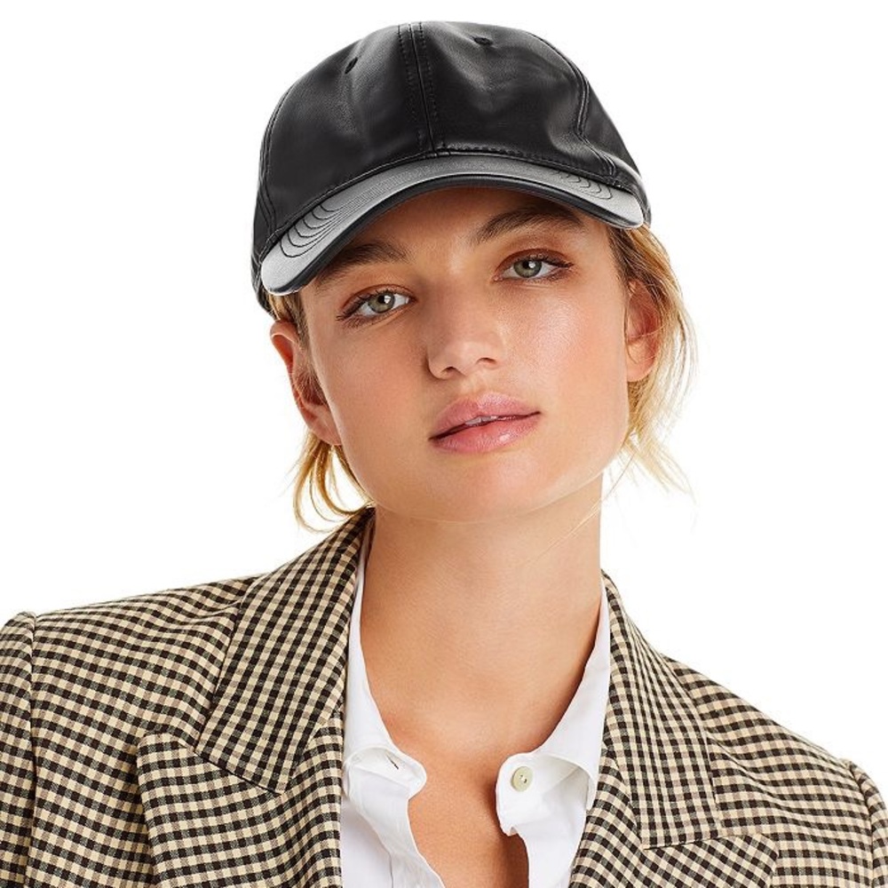 APPARIS Shane baseball cap- black- vegan leather